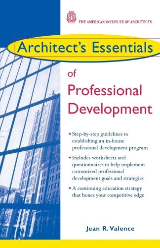 Бумажная книга «Architect's Essentials of Professional Development», автор Жан Р. Валенс - фото №1