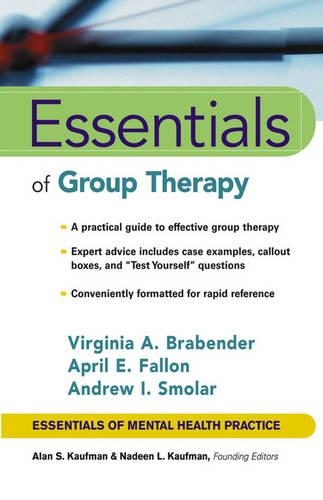 Паперова книга «Essentials of Group Therapy», авторів Ендрю І. Смолар, Ейпріл Е. Феллон, Вірджинія М. Брабендер - фото №1