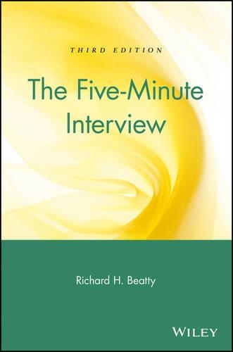Паперова книга «The Five-Minute Interview», автор Річард Х. Бітті - фото №1