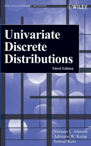 [object Object] «Univariate Discrete Distributions», авторів Адрієнн В. Кемп, Норман Л. Джонсон, Семюель Котц - фото №1