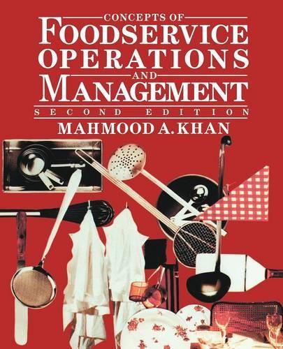 Паперова книга «Concepts of Foodservice Operations and Management», автор Махмуд А. Хан - фото №1