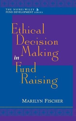 Бумажная книга «Ethical Decision Making in Fund Raising», автор Мэрилин Фишер - фото №1