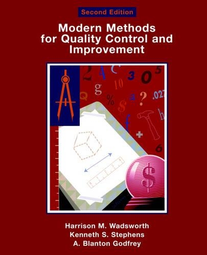 Бумажная книга «Modern Methods For Quality Control and Improvement», авторов А. Блантон Годфри, Гаррисон М. Уодсворт, Кеннет С. Стивенс - фото №1