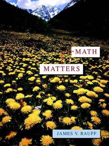 Паперова книга «Math Matters», автор Джеймс В. Рауфф - фото №1