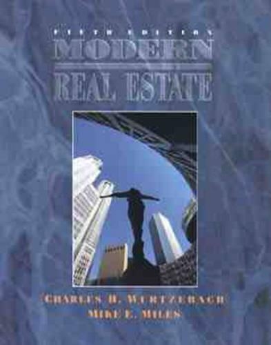 Паперова книга «Modern Real Estate», авторів Чарльз Г. Вуртцебах, Майк Е. Майлз - фото №1