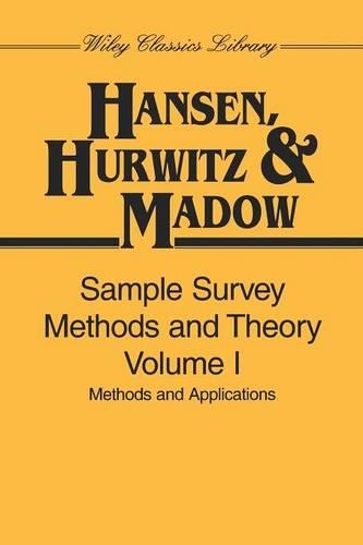 [object Object] «Sample Survey Methods and Theory, Volume 1: Methods and Applications», авторів Морріс Х. Хансен, Вільям Г. Мадоу, Вільям Н. Гурвіц - фото №1