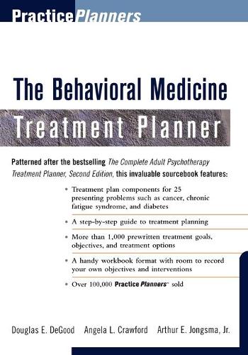 Бумажная книга «The Behavioral Medicine Treatment Planner», авторов Анджела Л. Кроуфорд, Гастон Леру, Дуглас Э. ДеГуд - фото №1