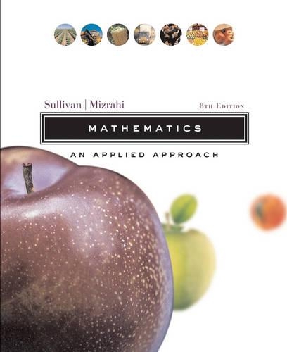 Бумажная книга «Mathematics: An Applied Approach», авторов Абэ Мизрахи, Майкл Салливан - фото №1