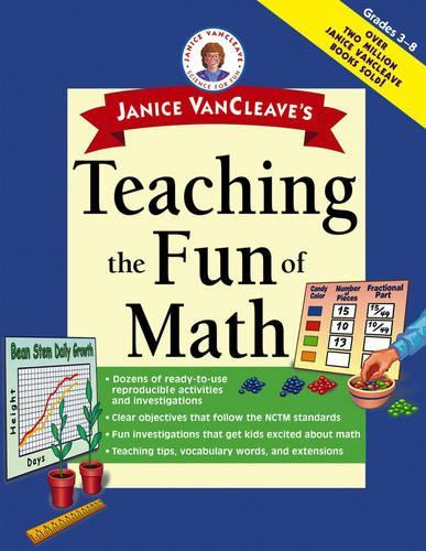 Паперова книга «Janice VanCleave's Teaching the Fun of Math», автор Дженіс Ванклів - фото №1
