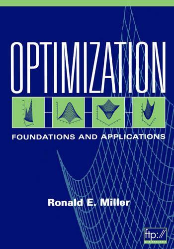 Паперова книга «Optimization: Foundations and Applications», автор Х. Рональд Міллер - фото №1