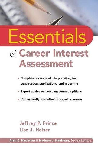 [object Object] «Essentials of Career Interest Assessment», авторов Джеффри П. Принс, Лиза Джей Хейзер - фото №1