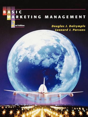Бумажная книга «Basic Marketing Management», авторов Дуглас Дж. Далримпл, Леонард Дж. Парсонс - фото №1