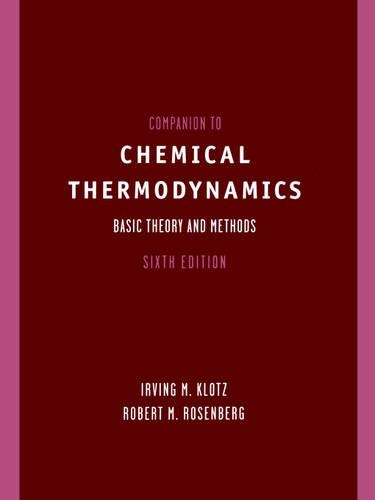 Паперова книга «Companion to Chemical Thermodynamics», авторів Ірвінг М. Клотц, Роберт М. Розенберг - фото №1