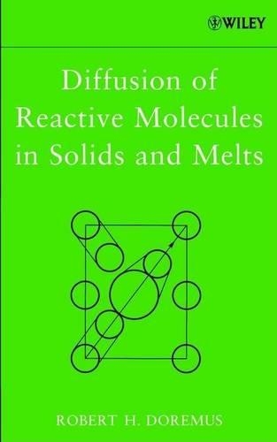 [object Object] «Diffusion of Reactive Molecules in Solids and Melts», автор Роберт Х. Доремус - фото №1