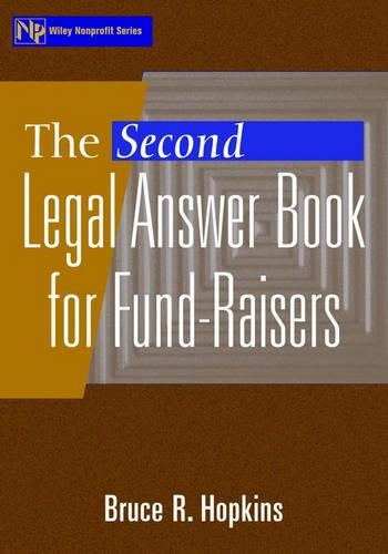 Бумажная книга «The Second Legal Answer Book for Fund-Raisers», автор Брюс Р. Хопкинс - фото №1
