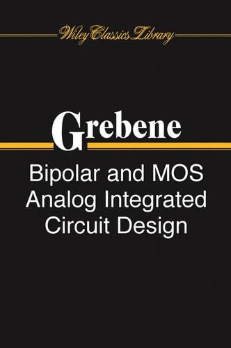 Паперова книга «Bipolar and MOS Analog Integrated Circuit Design», автор Алан Б. Гребене - фото №1