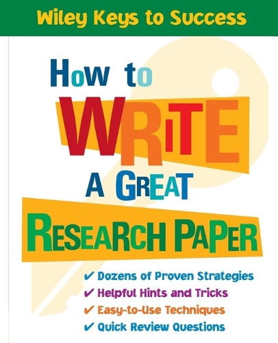 Паперова книга «How to Write a Great Research Paper», автор Беверлі Чін - фото №1