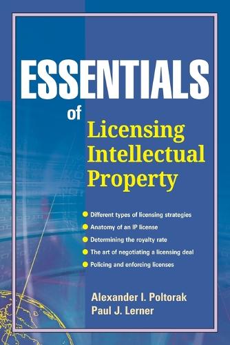 Паперова книга «Essentials of Licensing Intellectual Property», авторів Александр І. Полторак, Пол Дж. Лернер - фото №1