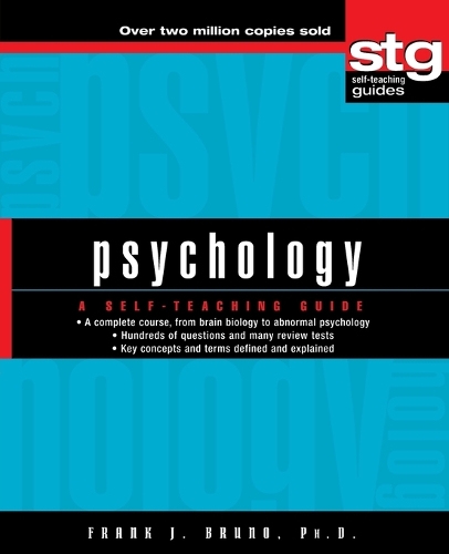 Бумажная книга «Psychology: A Self-Teaching Guide», автор Фрэнк Дж. Бруно - фото №1