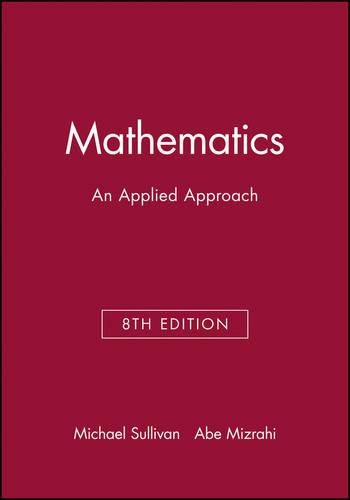 Бумажная книга «Technology Resource Manual to accompany Mathematics: An Applied Approach, 8e», авторов Абшалом Мизрахи, Билл Ардис, Майкл Салливан - фото №1