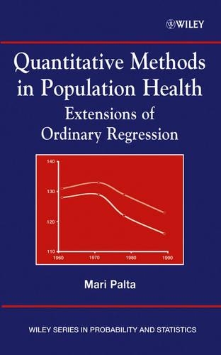 Паперова книга «Quantitative Methods in Population Health: Extensions of Ordinary Regression», автор Марі Палта - фото №1