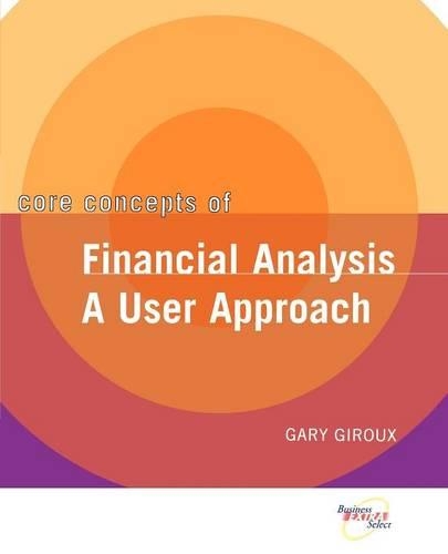 Паперова книга «Core Concepts of Financial Analysis: A User Approach», автор Гері Жиру - фото №1