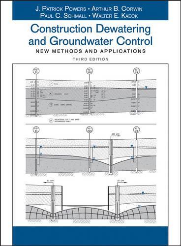 Паперова книга «Construction Dewatering and Groundwater Control: New Methods and Applications», авторів Артур Б. Корвін, Дж. Патрік Пауерс, Пол К. Шмаль, Волтер Е. Кек - фото №1