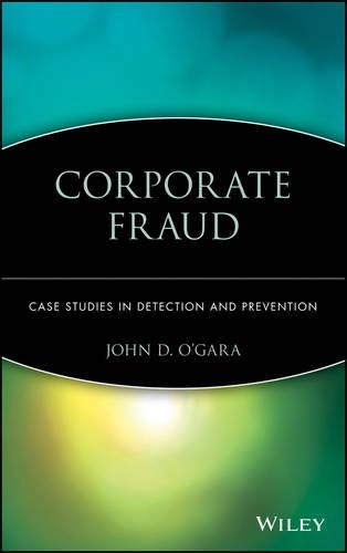 Паперова книга «Corporate Fraud: Case Studies in Detection and Prevention», автор Джон Д. О'Гара - фото №1