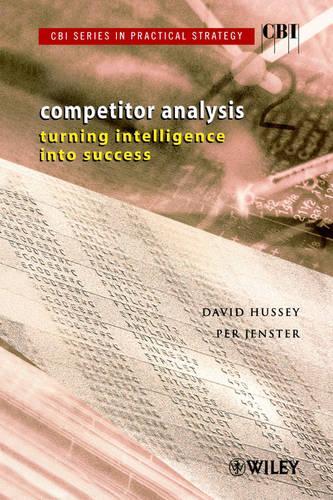Паперова книга «Competitor Analysis: Turning Intelligence into Success», авторів Девід Хассі, Пер В. Йенстер - фото №1