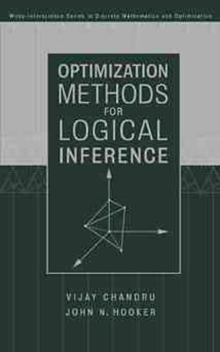 [object Object] «Optimization Methods for Logical Inference», авторів Джон Хукер, Віджай Чандру - фото №1