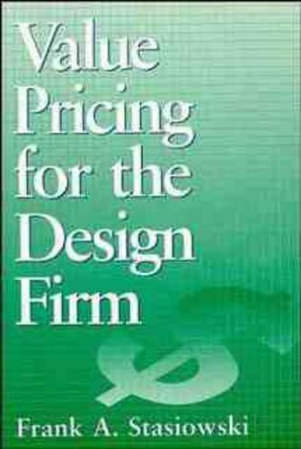 Паперова книга «Value Pricing for the Design Firm», автор Франк А. Стасевські - фото №1