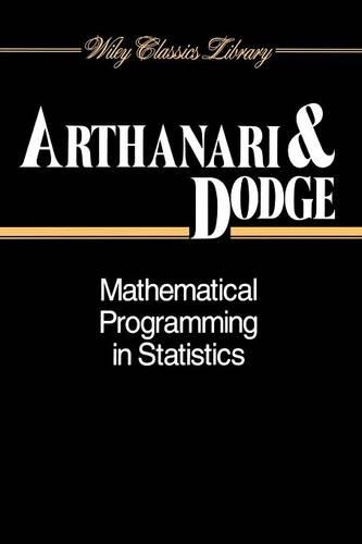 [object Object] «Mathematical Programming in Statistics», авторів Ядола Додж, Т. С. Артханарі - фото №1