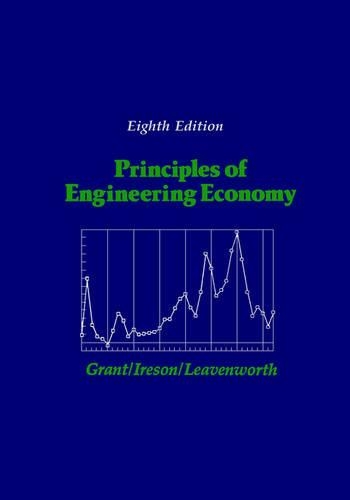 Паперова книга «Principles of Engineering Economy», авторів Юджин Л. Грант, Річард С. Лівенворт, В. Грант Айрісон - фото №1