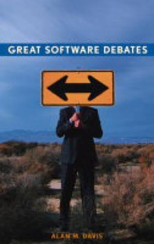 Паперова книга «Great Software Debates», автор Алан М. Девіс - фото №1