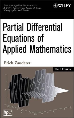 Бумажная книга «Partial Differential Equations of Applied Mathematics», автор Эрих Заудерер - фото №1