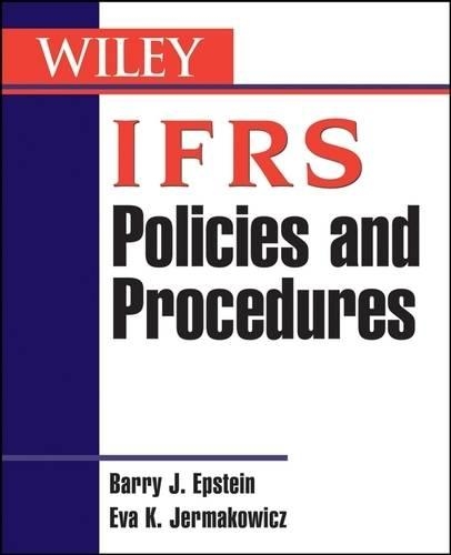 Бумажная книга «IFRS Policies and Procedures», авторов Барри Дж. Эпштейн, Ева К. Ермакович - фото №1