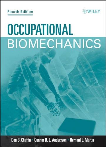 Паперова книга «Occupational Biomechanics», авторів Бернард Дж. Мартін, Дон Б. Чаффін, Гуннар Б. Дж. Андерссон - фото №1