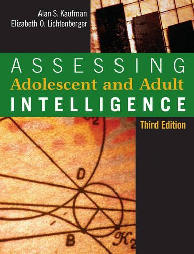 Бумажная книга «Assessing Adolescent and Adult Intelligence», авторов Алан С. Кауфман, Элизабет О. Лихтенбергер - фото №1