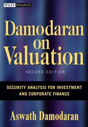 Бумажная книга «Damodaran on Valuation: Security Analysis for Investment and Corporate Finance», автор Асват Дамодаран - фото №1