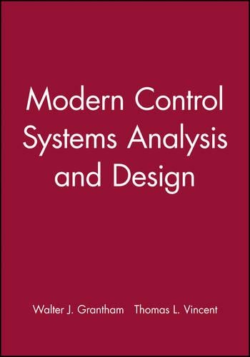 [object Object] «Modern Control Systems Analysis and Design», авторів Томас Л. Вінсент, Волтер Дж. Грентем - фото №1