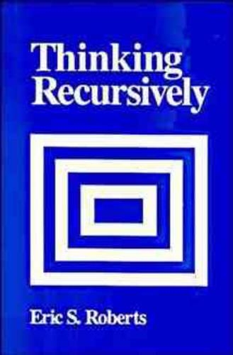 Паперова книга «Thinking Recursively», автор Ерік С. Робертс - фото №1