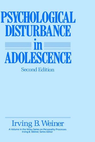 Бумажная книга «Psychological Disturbance in Adolescence», автор Ирвинг Б. Вайнер - фото №1
