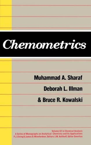 Паперова книга «Chemometrics», авторів Брюс Р. Ковальські, Дебора Л. Іллман, Мухаммад А. Шараф - фото №1