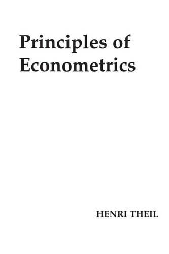Бумажная книга «Principles of Econometrics», автор Анри Тейль - фото №1