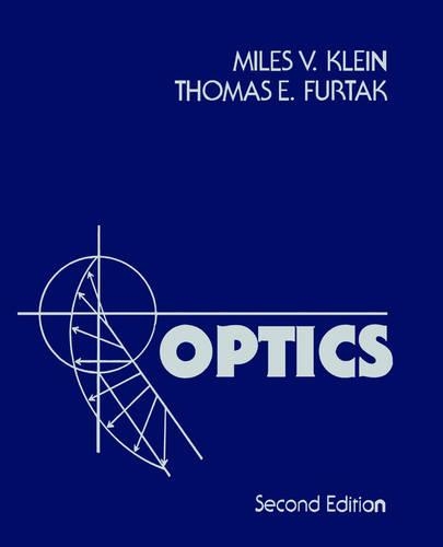 Бумажная книга «Optics», авторов Майлз В. Клейн, Томас Э. Фуртак - фото №1