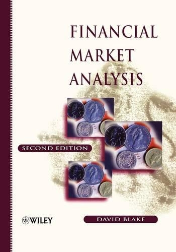 Паперова книга «Financial Market Analysis», автор Девід Блейк - фото №1