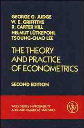 Паперова книга «The Theory and Practice of Econometrics», авторів Джордж Г. Джадж, Гельмут Люткеполь, Р. Картер Хілл, Цунг-Чао Ли, Вільям Е. Гріффітс - фото №1