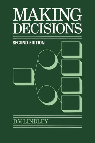 Бумажная книга «Making Decisions», автор Деннис В. Линдли - фото №1