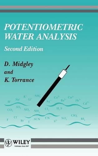 Бумажная книга «Potentiometric Water Analysis», авторов Дерек Миджли, Кеннет Торренс - фото №1