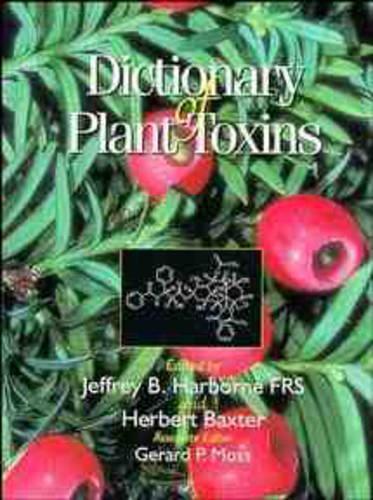 Бумажная книга «Dictionary of Plant Toxins», автор Жерар П Мосс - фото №1